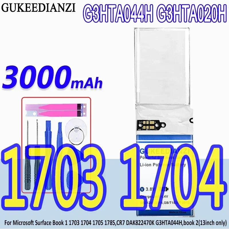 Battery 3000mAh For Microsoft Surface Book 2 1835 Discrete Graphics 1832 Centralized Graphics 15 Inch Screen Battery G3HTA044H
Battery 3000mAh For Microsoft Surface Book 2 1835 Discrete Graphics 1832 Centralized Graphics 15 Inch Screen Battery G3HTA044H