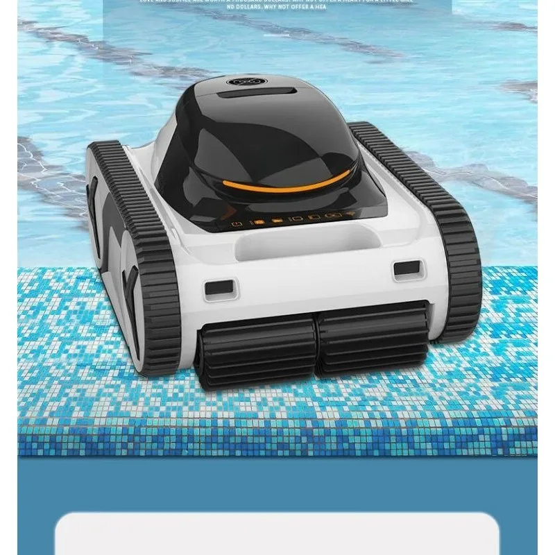 Swimming pool underwater wireless sewage suction machine intelligent automatic pool bottom cleaning robot climbing
Swimming pool underwater wireless sewage suction machine intelligent automatic pool bottom cleaning robot climbing
