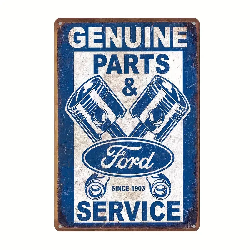 1pc Vintage Ford Service Metal Tin Sign - Artistic Decor for Bars & Homes - Waterproof, Dustproof Wall Art - Adds Humor to Livin
1pc Vintage Ford Service Metal Tin Sign - Artistic Decor for Bars & Homes - Waterproof, Dustproof Wall Art - Adds Humor to Livin