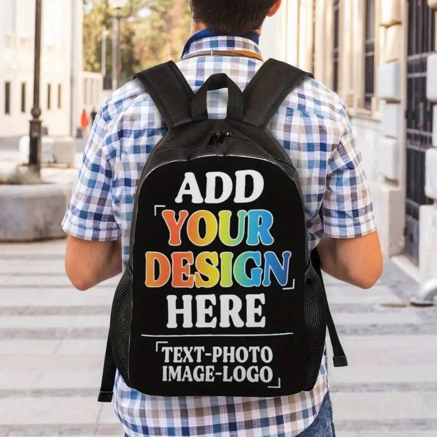 Customizable Backpack Personalized Design Logo Large Capacity Casual Travel Sports Knapsack For Adults
Customizable Backpack Personalized Design Logo Large Capacity Casual Travel Sports Knapsack For Adults