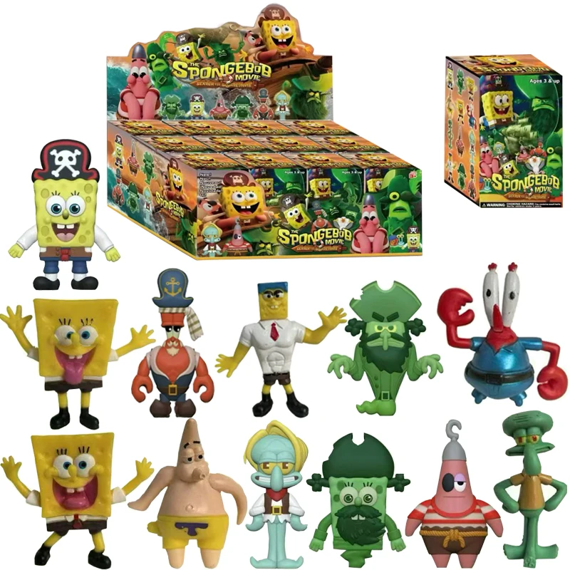 1-12pcs blind box SpongeBob SquarePants Figure Bob Crab Boss Patrick Star Action Figures Patrick StarAnimeFigurinesChildrenToys
1-12pcs blind box SpongeBob SquarePants Figure Bob Crab Boss Patrick Star Action Figures Patrick StarAnimeFigurinesChildrenToys