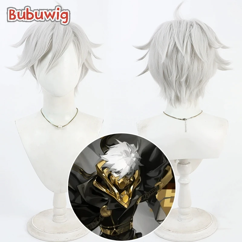 Bubuwig Synthetic Hair Ghostblade Cosplay Wigs To Be Hero X Ghostblade 30cm Short Straight Silver White Men Wig Heat Resistant
Bubuwig Synthetic Hair Ghostblade Cosplay Wigs To Be Hero X Ghostblade 30cm Short Straight Silver White Men Wig Heat Resistant