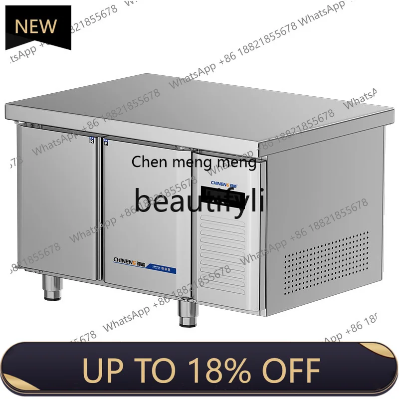 Z189 Refrigerated Freezer Workbench Commercial Dual Temperature Fresh-Keeping Countertop Kitchen Freezer Operation Table Refrige
Z189 Refrigerated Freezer Workbench Commercial Dual Temperature Fresh-Keeping Countertop Kitchen Freezer Operation Table Refrige