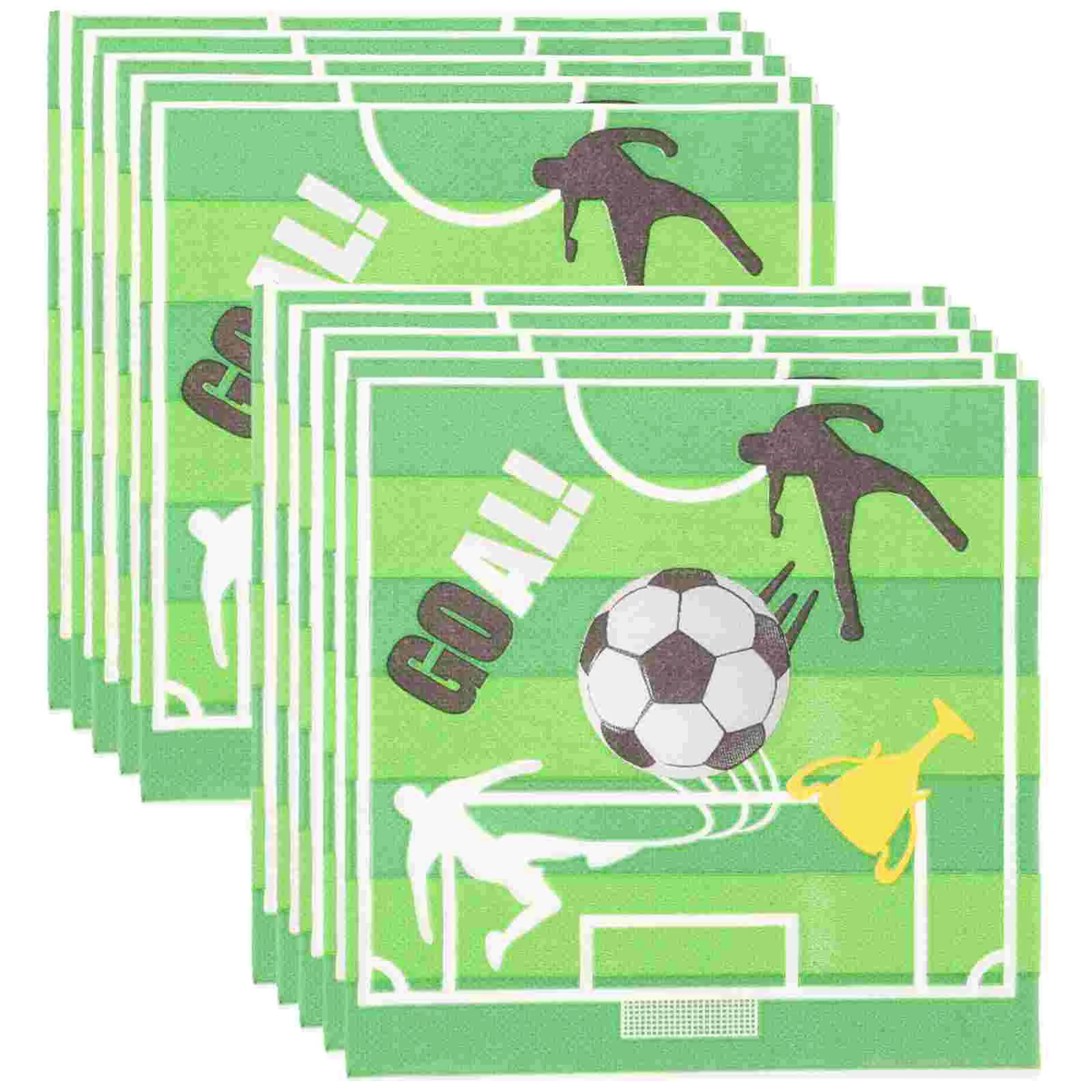40Pcs Soccer Printed Napkins Eco Friendly Paper Birthday Party Supplies Cartoon Tissue Safe Use Wedding Baby Shower Dinner
40Pcs Soccer Printed Napkins Eco Friendly Paper Birthday Party Supplies Cartoon Tissue Safe Use Wedding Baby Shower Dinner