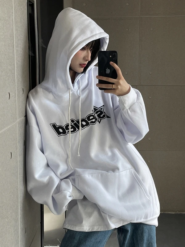 Oversize Hoodie Women's Large Size Couple's Thin Early Autumn Hat American Style Jacket Streetwear Comfortable Cotton Polyester
Oversize Hoodie Women's Large Size Couple's Thin Early Autumn Hat American Style Jacket Streetwear Comfortable Cotton Polyester