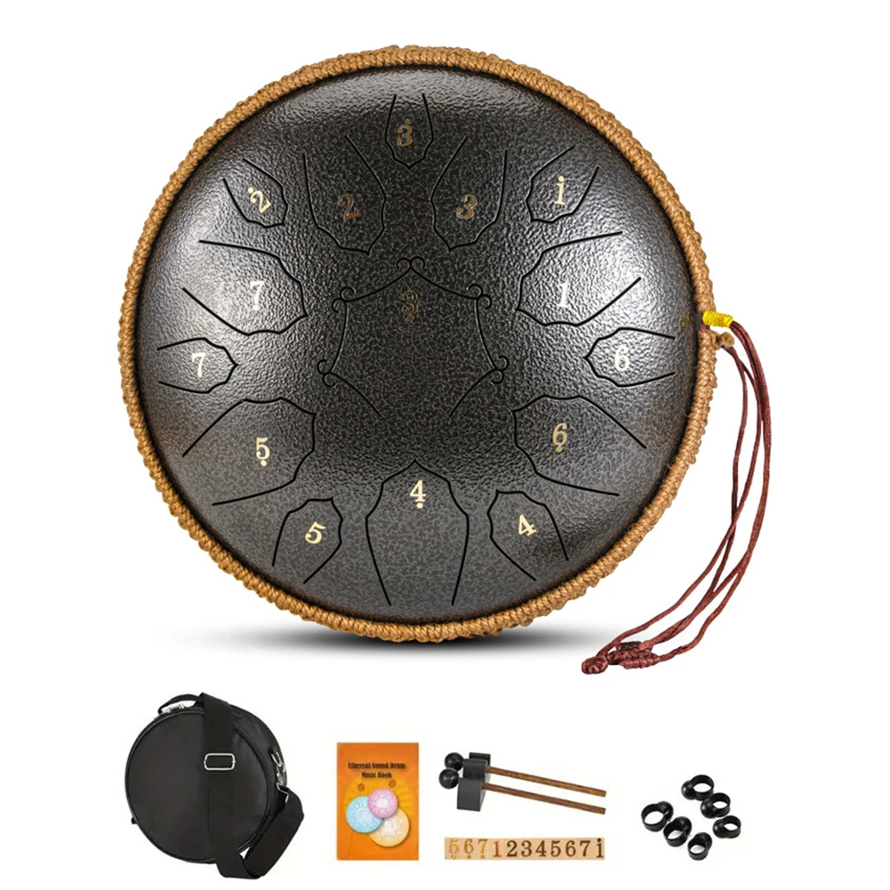 12 Inch D Tone Ethereal Drum Yoga Sound Healing 15 Notes Percussion Musical Instrument Child Beginner Hand Drum
12 Inch D Tone Ethereal Drum Yoga Sound Healing 15 Notes Percussion Musical Instrument Child Beginner Hand Drum