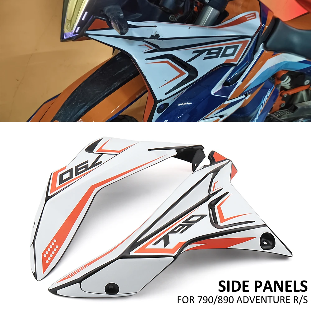 Motorcycle Front Side Fairing Panels Wind Deflector Windscreen Plate Cover For 890 790 ADV Adventure R S 2022 and Before Year
Motorcycle Front Side Fairing Panels Wind Deflector Windscreen Plate Cover For 890 790 ADV Adventure R S 2022 and Before Year