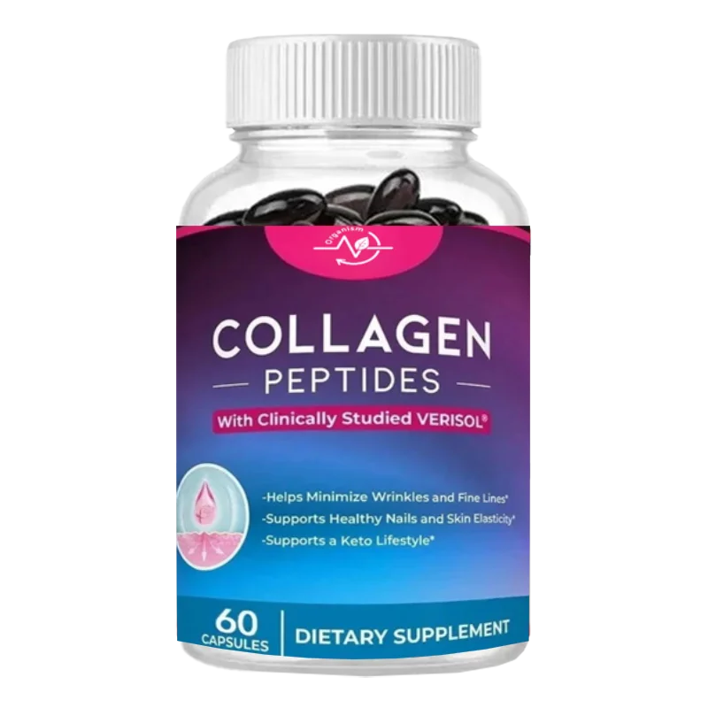 High Quality Collagen Peptide Complex Capsules - Joint, Hair, Skin, and Nail Beauty and Health Support
High Quality Collagen Peptide Complex Capsules - Joint, Hair, Skin, and Nail Beauty and Health Support