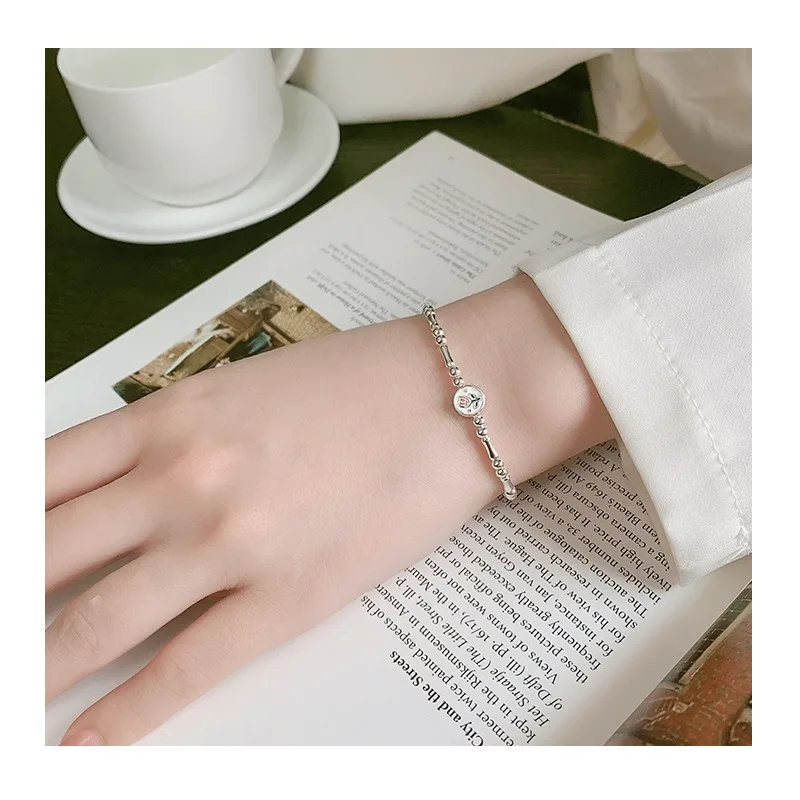 Kalaini Crushed Silver Tulip Bracelet Women's Popular Crushed Silver Bracelet
Kalaini Crushed Silver Tulip Bracelet Women's Popular Crushed Silver Bracelet