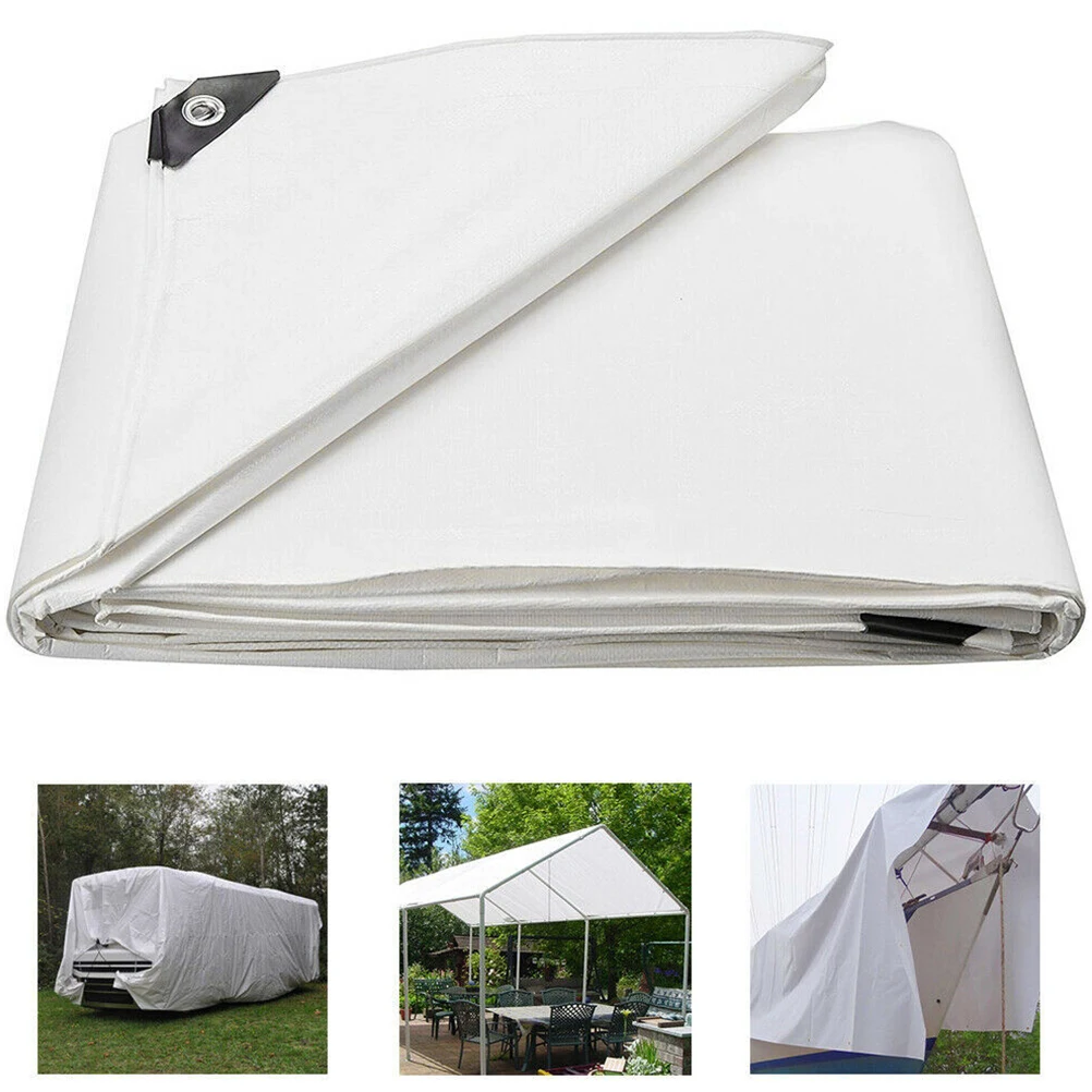 1Pc Waterproof PE Tarpaulin Cloth Sunshade Protective Cover For Car Boat Tent Camping
1Pc Waterproof PE Tarpaulin Cloth Sunshade Protective Cover For Car Boat Tent Camping