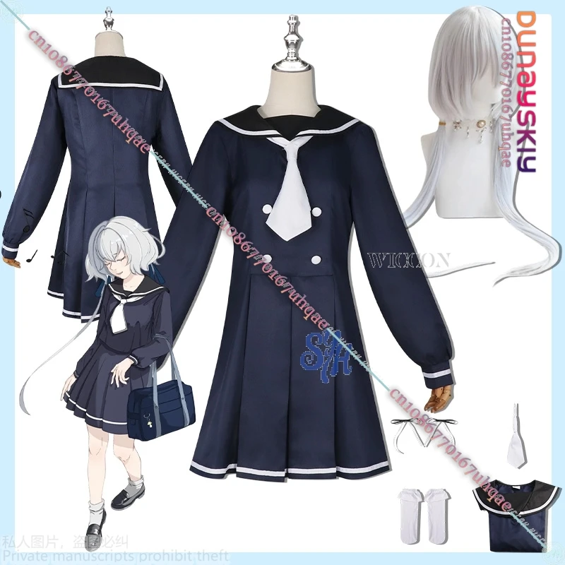 Konno Junko Косплей ZOMBIE LAND SAGA Аниме Темно-синее японское школьное платье JK Милая Лолита {SAIKOU}Парики Хэллоуин Вечеринка Cos
Konno Junko Косплей ZOMBIE LAND SAGA Аниме Темно-синее японское школьное платье JK Милая Лолита {SAIKOU}Парики Хэллоуин Вечеринка Cos