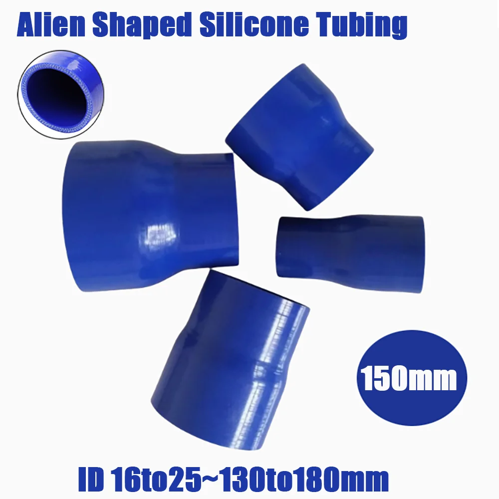 ID 16to25mm-130to180mm Blue Straight Reducer Hose General Silicone Coolant Intercooler Pipe Tube Hose Length 150mm
ID 16to25mm-130to180mm Blue Straight Reducer Hose General Silicone Coolant Intercooler Pipe Tube Hose Length 150mm