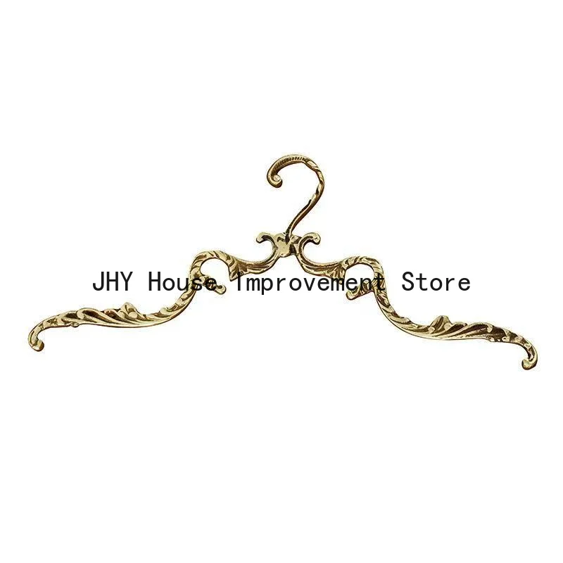 American Retro Clothes Hanger Solid Brass Wedding Dress Hangers Strong Wardrobe Clothes Coat Hangers Gold Decoration Metal Rack
American Retro Clothes Hanger Solid Brass Wedding Dress Hangers Strong Wardrobe Clothes Coat Hangers Gold Decoration Metal Rack