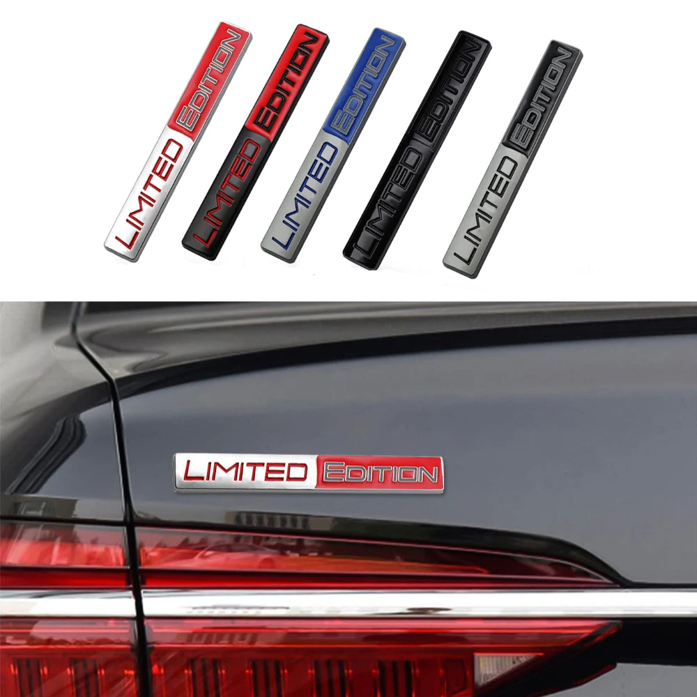 Car Fender Rear Trunk 3D Limited Edition Styling Decorative Car Body Door Badge Sticker Decal Metal Adhesive Emblem Accessories
Car Fender Rear Trunk 3D Limited Edition Styling Decorative Car Body Door Badge Sticker Decal Metal Adhesive Emblem Accessories