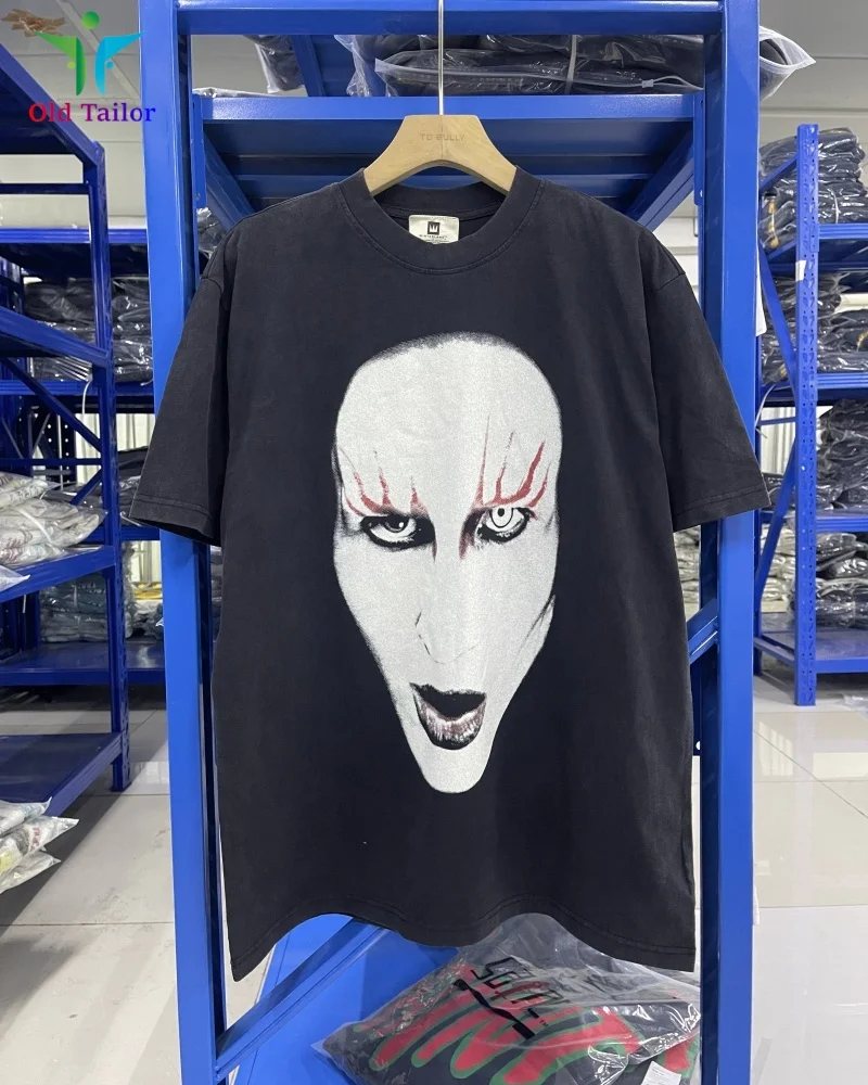 Marilyn Manson People Vintage Black T-shirt Best Quality Mens Womens Summer Loose Hip Hop Cotton Short Sleeve T-shirt
Marilyn Manson People Vintage Black T-shirt Best Quality Mens Womens Summer Loose Hip Hop Cotton Short Sleeve T-shirt