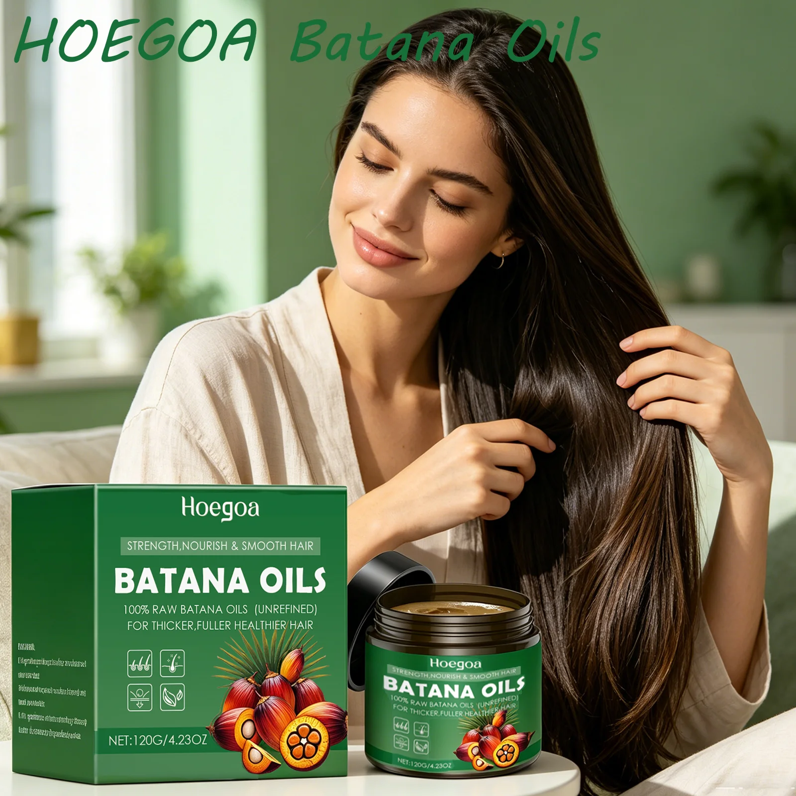 Маска для волос HOEGOA 120G с маслом батаны: глубокое питание, усиление блеска, легкая формула, длительное увлажнение.
Маска для волос HOEGOA 120G с маслом батаны: глубокое питание, усиление блеска, легкая формула, длительное увлажнение.