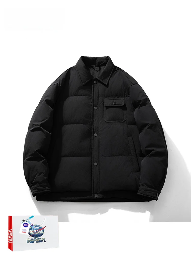 Men's irt Sle ort down Jaet Warmth Teenagers Faionable Winter Outerwear Casual Coat Thiened Fabric No Brand
Men's irt Sle ort down Jaet Warmth Teenagers Faionable Winter Outerwear Casual Coat Thiened Fabric No Brand