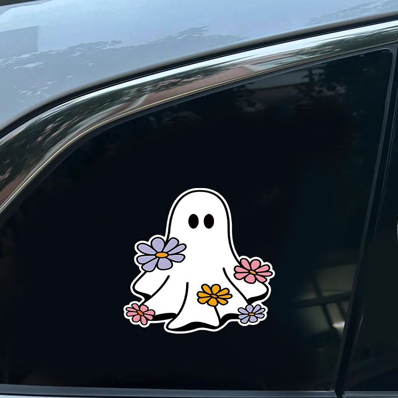 Ghost With Flowers Halloween Sticker Creative Waterproof Car Stickers Vinyl Decal Motorcycle Decorative Accessories
Ghost With Flowers Halloween Sticker Creative Waterproof Car Stickers Vinyl Decal Motorcycle Decorative Accessories