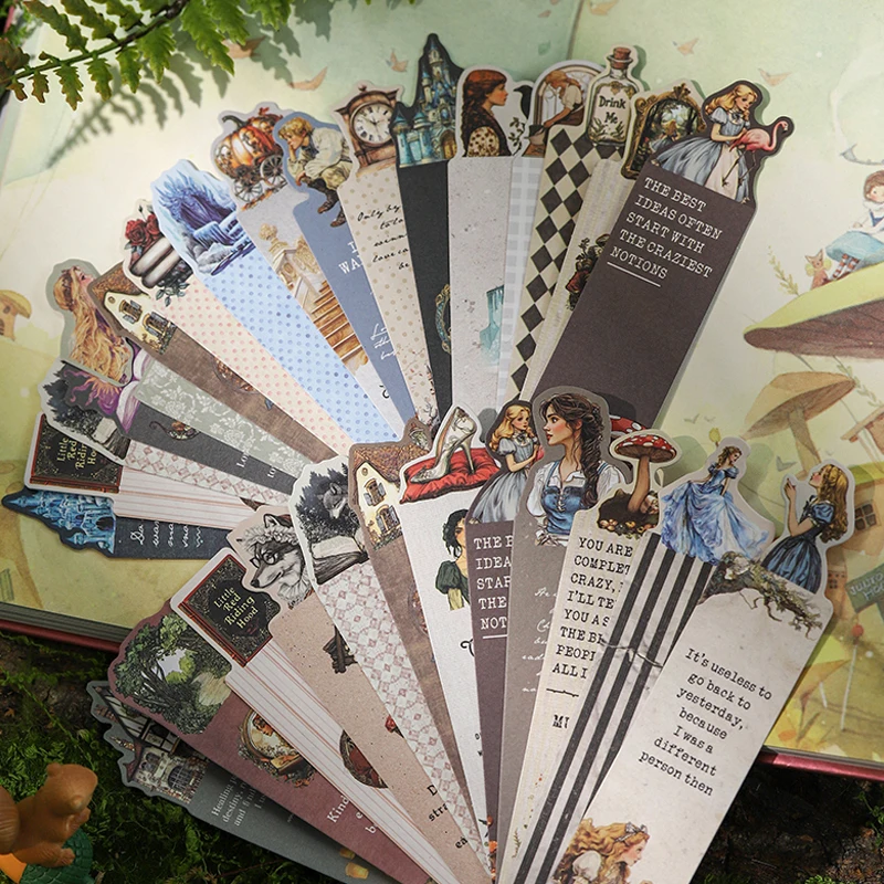 Mr.Paper 6 Styles Fairy Tales Between Books Series Die-Cut Stickers, Hard Card Bookmark Decals for Journal Scrapbooking, Literar
Mr.Paper 6 Styles Fairy Tales Between Books Series Die-Cut Stickers, Hard Card Bookmark Decals for Journal Scrapbooking, Literar