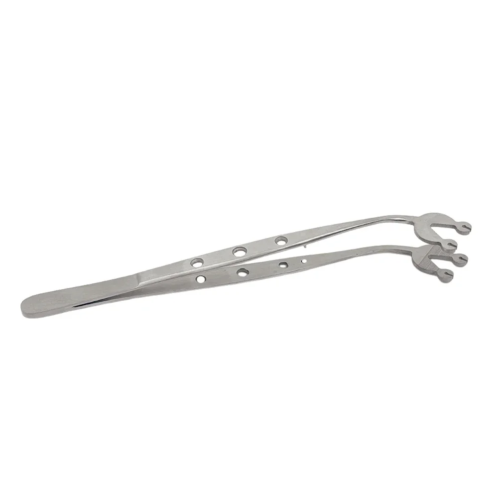 Dental Stainless Steel Tweezer Tool Dental Surgical Stitching Tweezer Cotton Dressing Forcep Slots Surgical Needle Tweezers
Dental Stainless Steel Tweezer Tool Dental Surgical Stitching Tweezer Cotton Dressing Forcep Slots Surgical Needle Tweezers