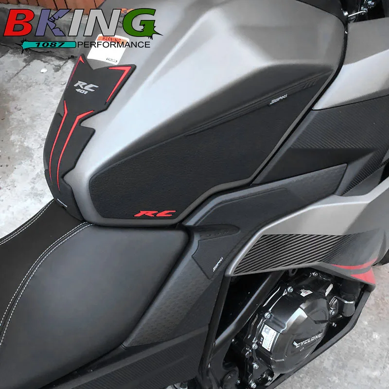 FOR CYCLONE RC401 RC 401 401RC Accessories Motorcycle 3M Anti Slip Tank Pad Stickers Pad Side Gas Knee Grip Protector Decal
FOR CYCLONE RC401 RC 401 401RC Accessories Motorcycle 3M Anti Slip Tank Pad Stickers Pad Side Gas Knee Grip Protector Decal