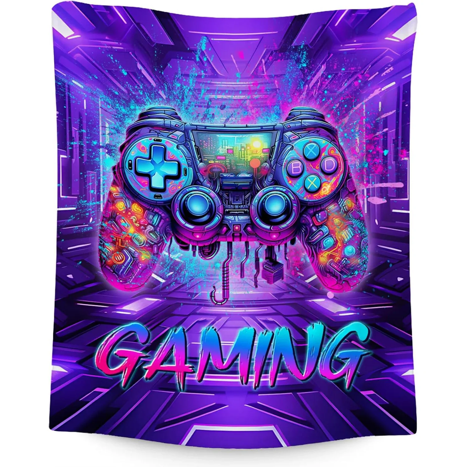 New Gaming Blanket for Boys and Men Gamer Gift Idea Soft Flannel Throw Blanket for Bedroom Decor Perfect for Gamers Cozy and Fuz
New Gaming Blanket for Boys and Men Gamer Gift Idea Soft Flannel Throw Blanket for Bedroom Decor Perfect for Gamers Cozy and Fuz