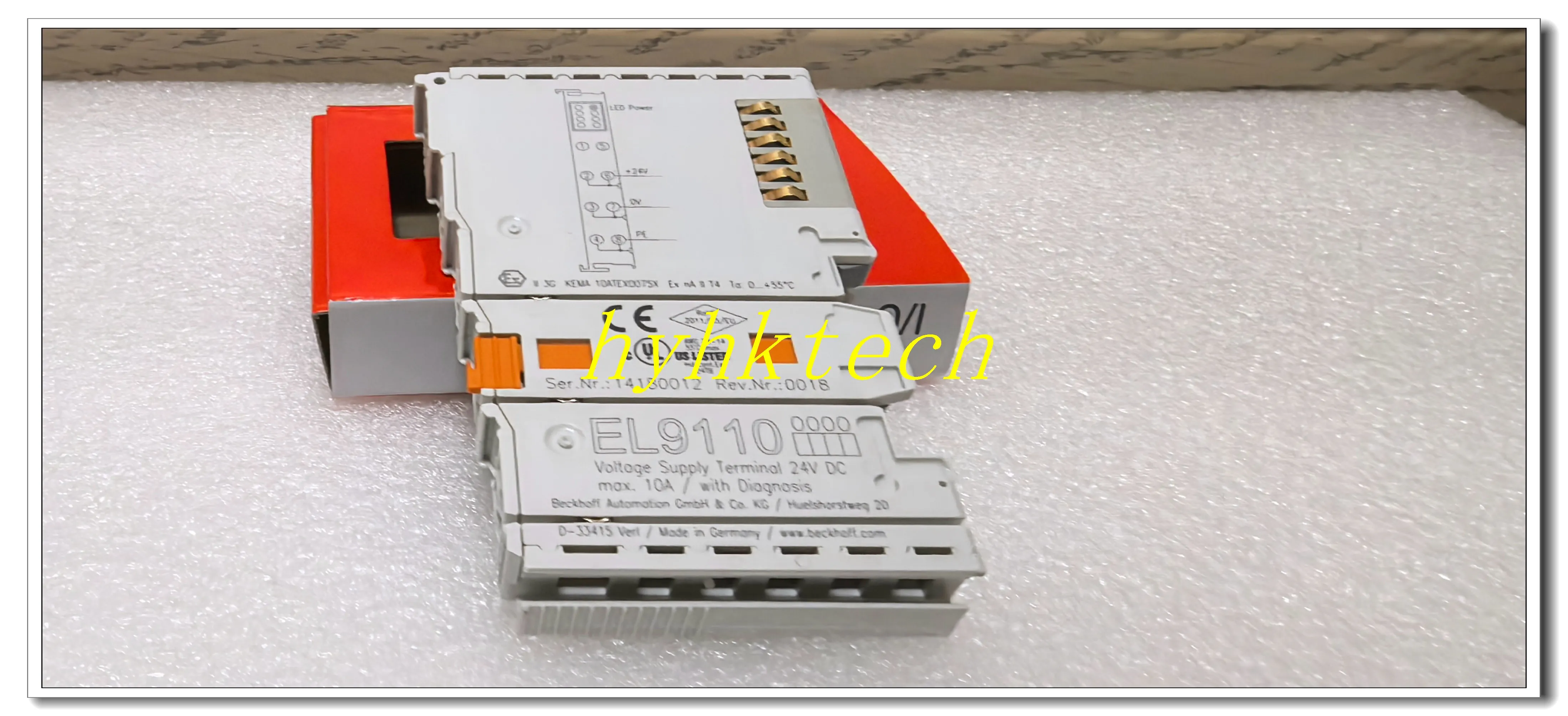 Supply EL9110 EL9100 Original Digital quantity terminal module, 100% tested before shipment
Supply EL9110 EL9100 Original Digital quantity terminal module, 100% tested before shipment