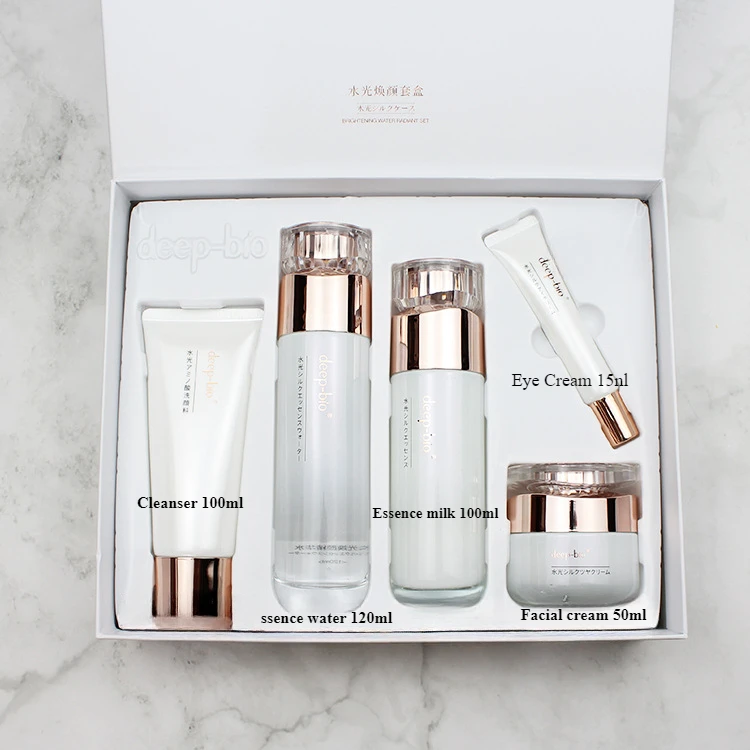deep-bio water radiant set box moisturizing cleanser essence water emulsion cream cream moisturizing women soothing
deep-bio water radiant set box moisturizing cleanser essence water emulsion cream cream moisturizing women soothing