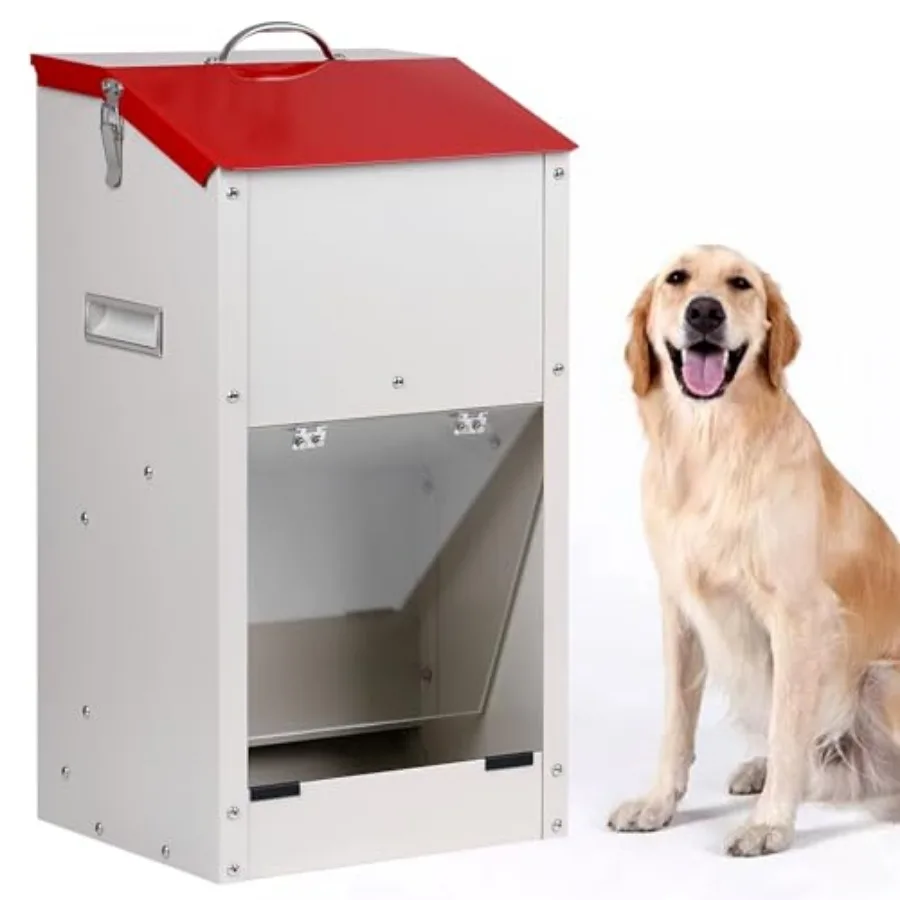 Galvanized Automatic Dog Feeder Breed Dog Food Dispenser for Dogs, 25lbs Outdoor Pets Feeder Gravity Food Feeder
Galvanized Automatic Dog Feeder Breed Dog Food Dispenser for Dogs, 25lbs Outdoor Pets Feeder Gravity Food Feeder