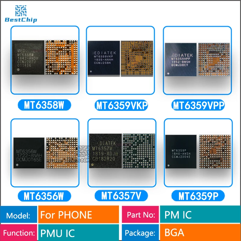5шт MT6359VKP MT6359VPP MT6355W MT6356W MT6358VW MT6358W MT6359VMP MT6359P MT6359VNP MT6357CRV MT6357MRV MT6357V MT6357ARV
5шт MT6359VKP MT6359VPP MT6355W MT6356W MT6358VW MT6358W MT6359VMP MT6359P MT6359VNP MT6357CRV MT6357MRV MT6357V MT6357ARV