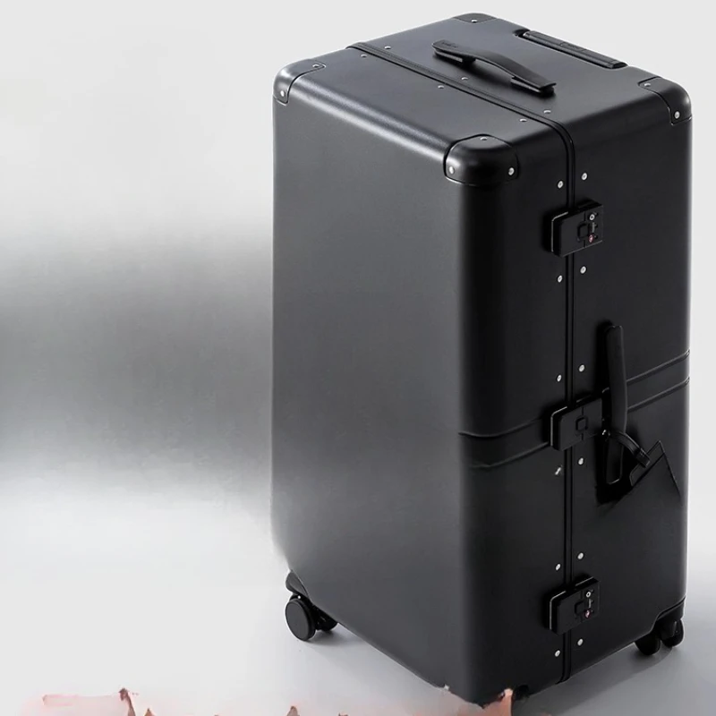 Large capacity suitcase women's trolley case men's strong and durable aluminum frame travel suitcase
Large capacity suitcase women's trolley case men's strong and durable aluminum frame travel suitcase