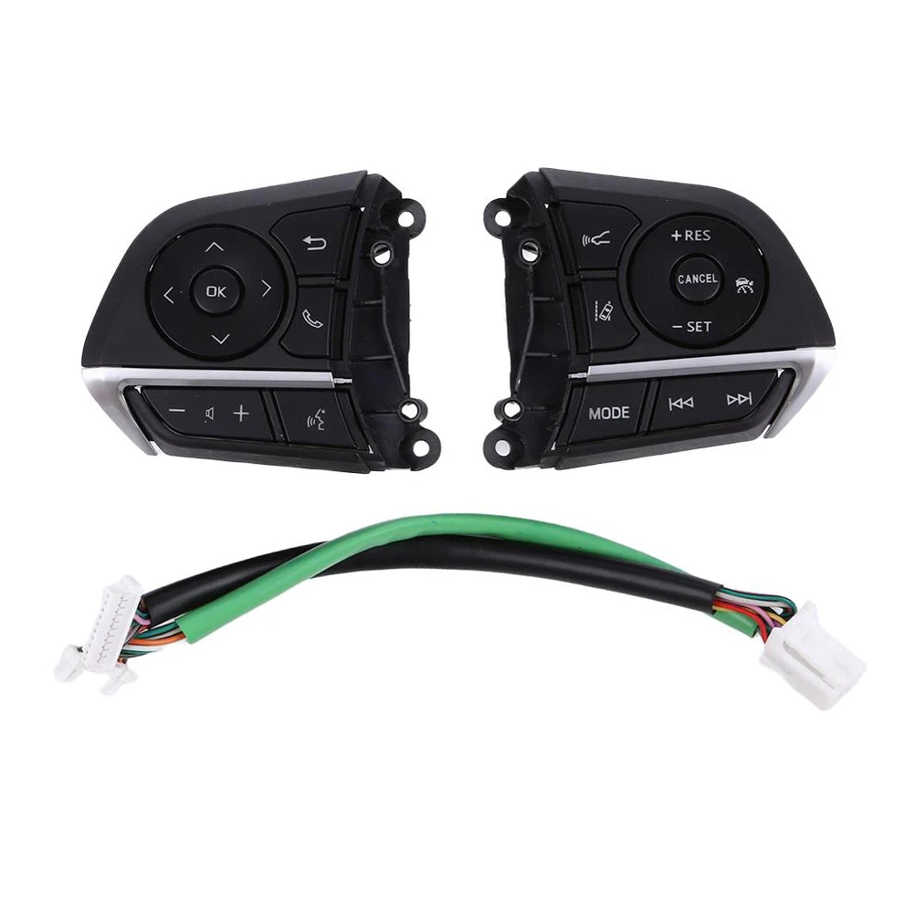 Black Cruise Control Button Switch For Corolla Compatible With OEM 84250-06850 Easy To Use Interface Fits 2019-2023 Models
Black Cruise Control Button Switch For Corolla Compatible With OEM 84250-06850 Easy To Use Interface Fits 2019-2023 Models