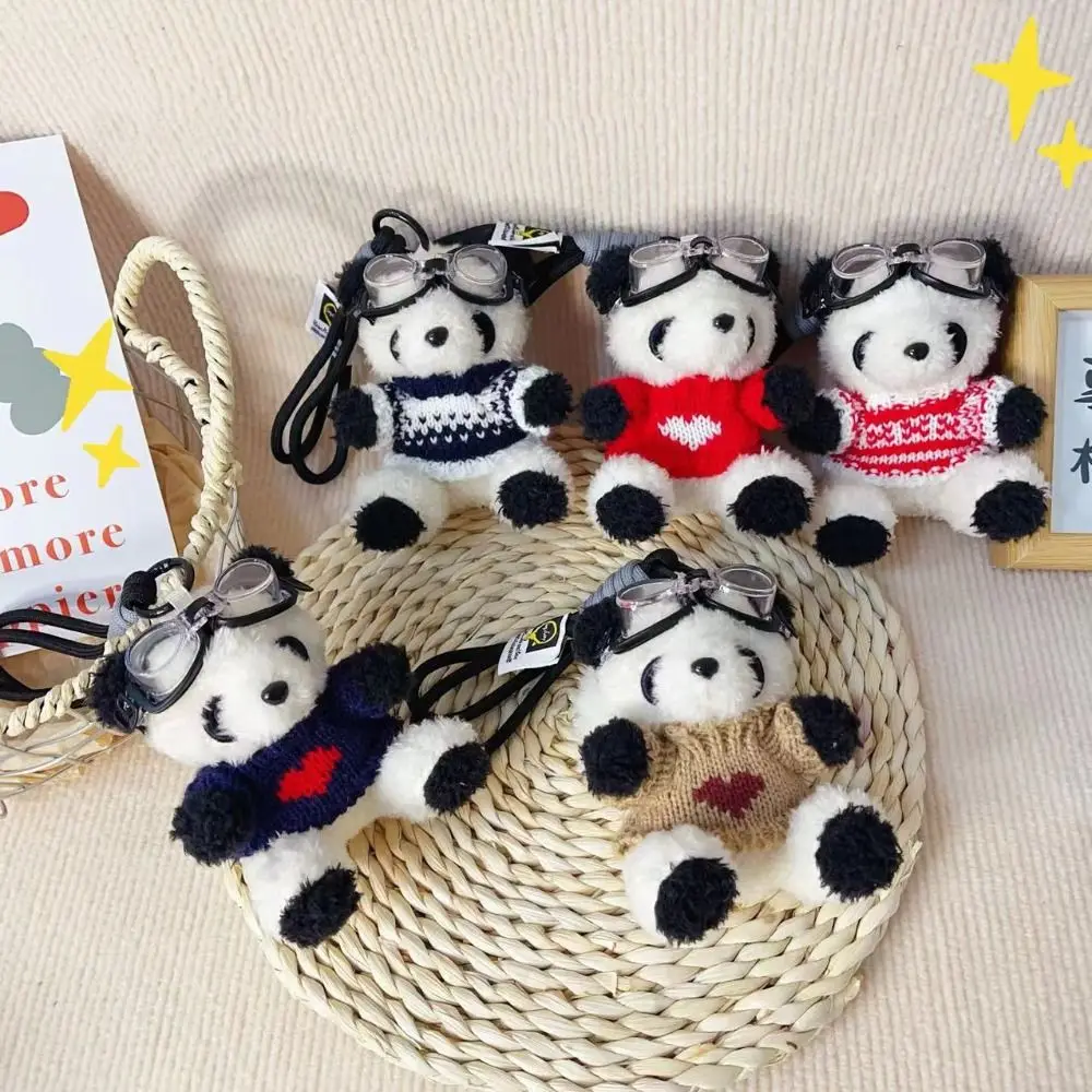 Cute Pilot Panda Keychain Cartoon Pendant Plush Key Ring Plushies Toys Stuffed Animal Panda Plush Key Ring Women Girls
Cute Pilot Panda Keychain Cartoon Pendant Plush Key Ring Plushies Toys Stuffed Animal Panda Plush Key Ring Women Girls