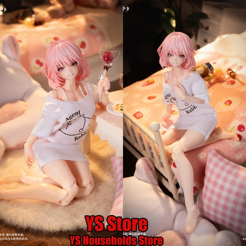 Snail Shell RA-01L 1/12 Alieen Pink Hair Action Figure Holiday Loungewear Cloth 6" Cute Mobile Suit Girl Soldier Collection
Snail Shell RA-01L 1/12 Alieen Pink Hair Action Figure Holiday Loungewear Cloth 6" Cute Mobile Suit Girl Soldier Collection