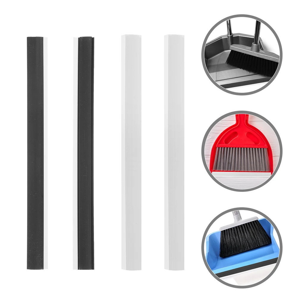 4pcs Dustpan Accessories Rubber Edge Strip Replacement Parts Lip Refill Repair Seal Shovel Garbage Pan Home Office School
4pcs Dustpan Accessories Rubber Edge Strip Replacement Parts Lip Refill Repair Seal Shovel Garbage Pan Home Office School