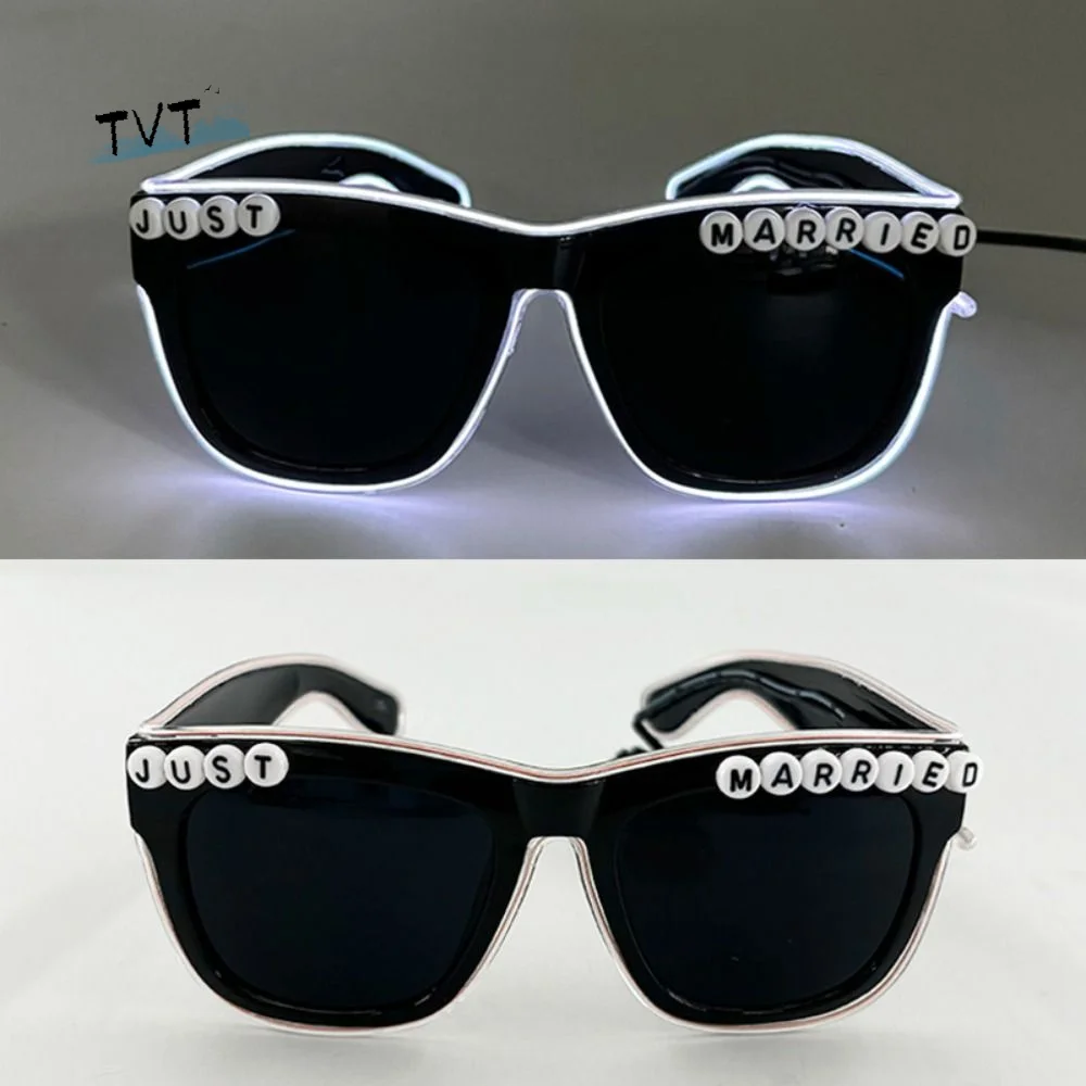 Favors White LED Glasses Square Heart Shaped Glowing Heart Glasses Bright Wire Light Up Sunglasses Party
Favors White LED Glasses Square Heart Shaped Glowing Heart Glasses Bright Wire Light Up Sunglasses Party