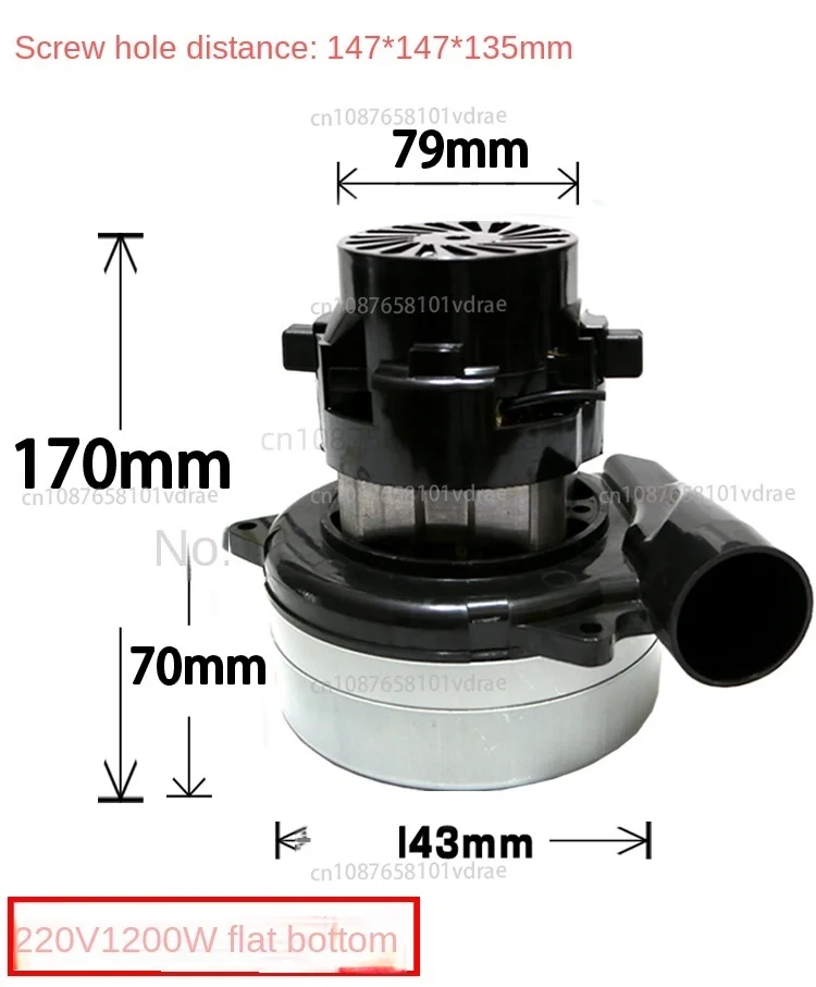 Universal 220V 1200W 50HZ Vacuum Motor Big Power 145mm Diameter Vacuum Cleaner Parts Accessories Replacement Kit
Universal 220V 1200W 50HZ Vacuum Motor Big Power 145mm Diameter Vacuum Cleaner Parts Accessories Replacement Kit