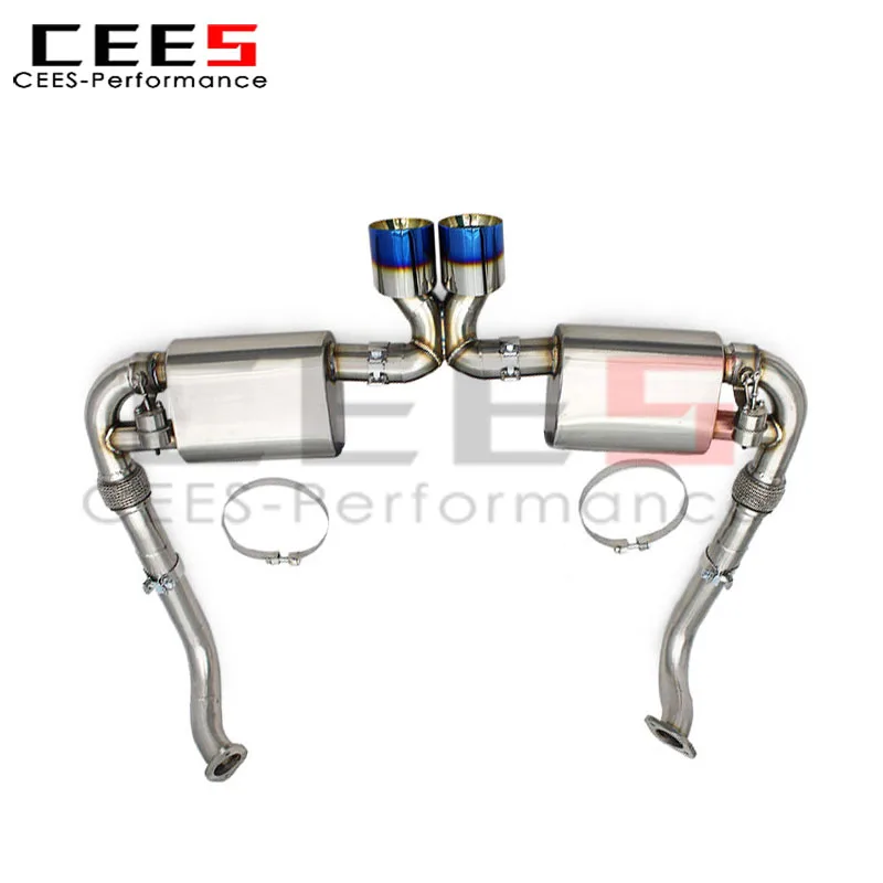 CEES Valved Sport Exhaust System for PORSCHE 718 Boxster/Cayman 2.0T 2016-2023 Stainless Steel Catback Vacuum Valve Exhaust Pipe
CEES Valved Sport Exhaust System for PORSCHE 718 Boxster/Cayman 2.0T 2016-2023 Stainless Steel Catback Vacuum Valve Exhaust Pipe