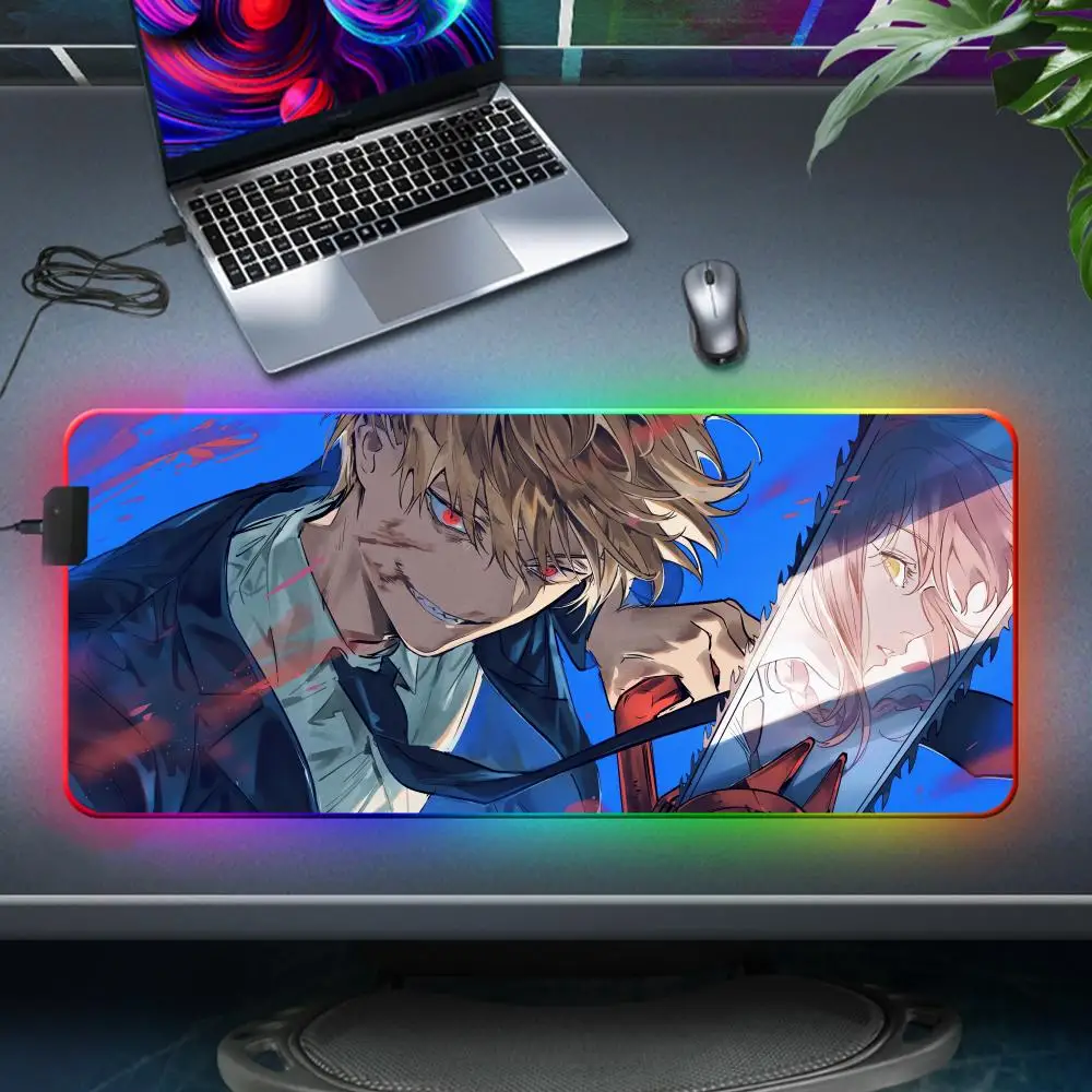 Chainsaw Man Power Mouse Pad Gamer Rgb Desk Mat Back Light Led Mousepad Setup Gaming Accessories Deskmat Big Mousepad Backlight
Chainsaw Man Power Mouse Pad Gamer Rgb Desk Mat Back Light Led Mousepad Setup Gaming Accessories Deskmat Big Mousepad Backlight