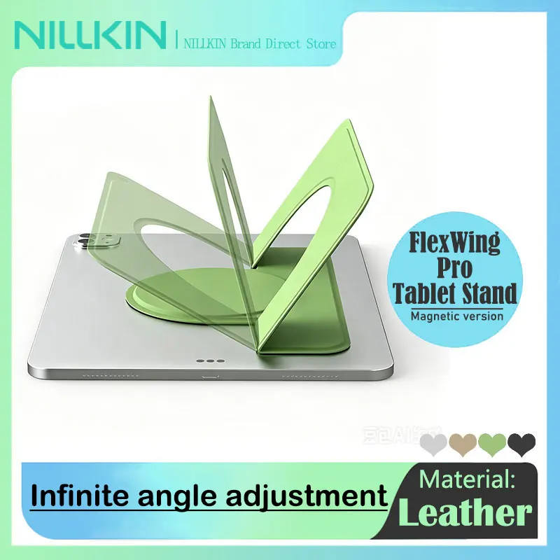 NILLKIN FlexWing Pro Magnetic Tablet Stand Ultra-Thin PU Leather Kickstand Case for Multi-Angle Viewing Portable for Office Home
NILLKIN FlexWing Pro Magnetic Tablet Stand Ultra-Thin PU Leather Kickstand Case for Multi-Angle Viewing Portable for Office Home