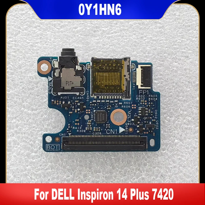 0Y1HN6 0HWND5 New Original For DELL Inspiron 14 Plus 7420 Laptop USB Audio SD Card Reader Board CN-0Y1HN6 CN-0HWND5 High Quality
0Y1HN6 0HWND5 New Original For DELL Inspiron 14 Plus 7420 Laptop USB Audio SD Card Reader Board CN-0Y1HN6 CN-0HWND5 High Quality
