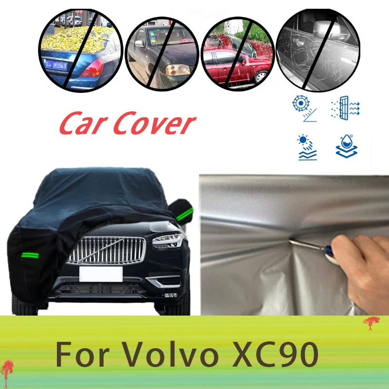 For Volvo XC90 Outdoor Protection Full Car Covers Snow Cover Sunshade Waterproof Dustproof Exterior Car accessories
For Volvo XC90 Outdoor Protection Full Car Covers Snow Cover Sunshade Waterproof Dustproof Exterior Car accessories