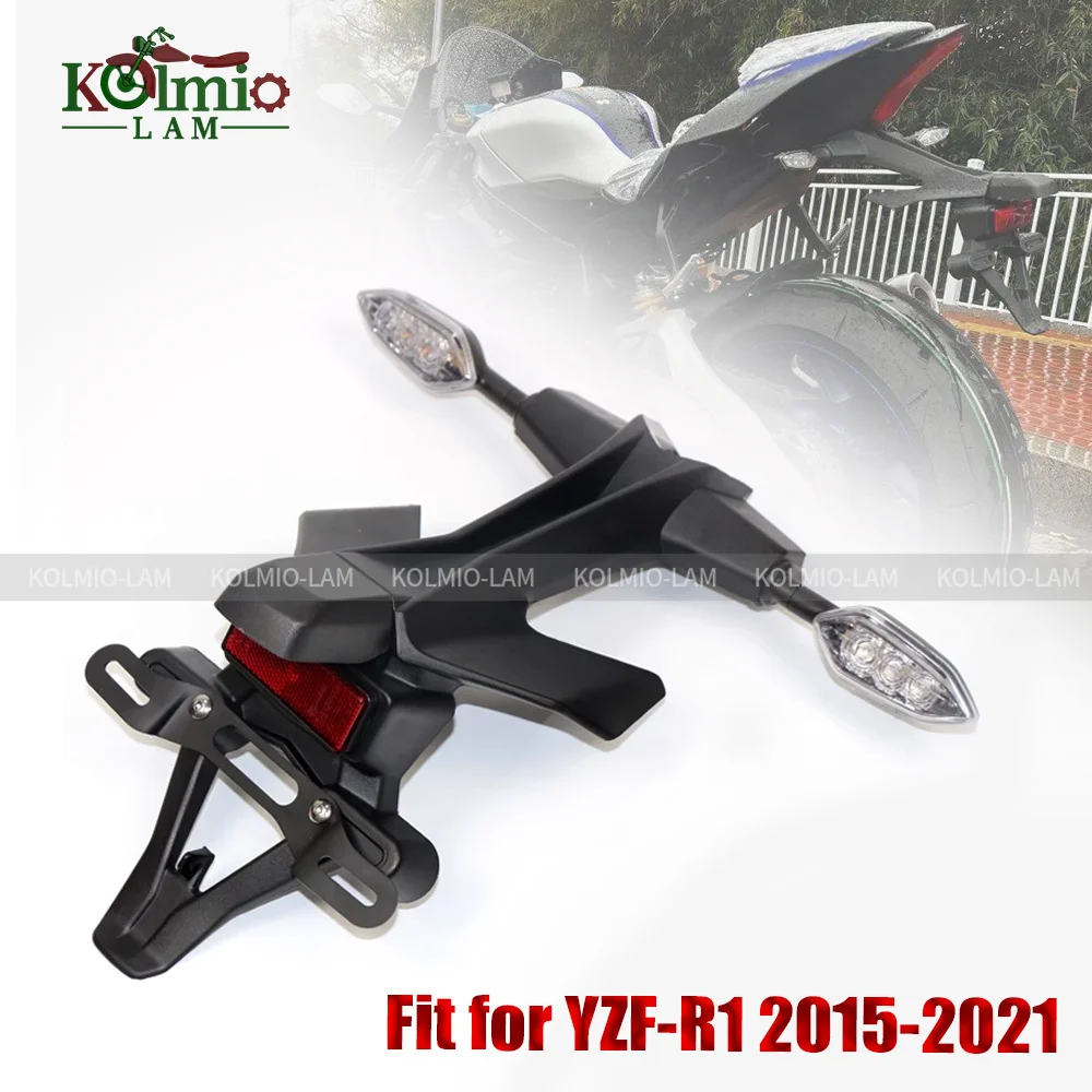 Fit for Yamaha 2015 - 2021 YZF-R1 Rear Motorcycle License Number Plate Light Frame Holder Bracket YZF R1 R1M R1S 2016 2017 2018
Fit for Yamaha 2015 - 2021 YZF-R1 Rear Motorcycle License Number Plate Light Frame Holder Bracket YZF R1 R1M R1S 2016 2017 2018