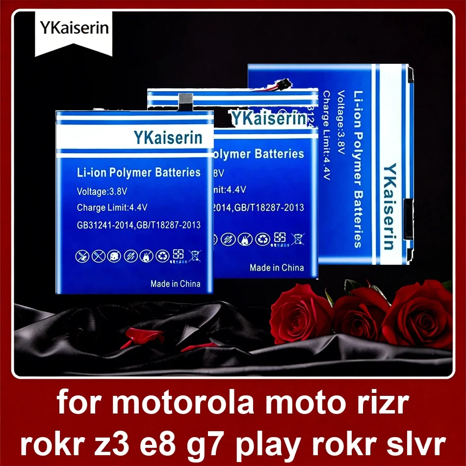 Mobile Phone Battery Long-Lasting Performance JS40 BC50 JE40 1050-3950mAh For Motorola Moto Rizr Rokr Z3 E8 G7 Play Rokr Slvr
Mobile Phone Battery Long-Lasting Performance JS40 BC50 JE40 1050-3950mAh For Motorola Moto Rizr Rokr Z3 E8 G7 Play Rokr Slvr