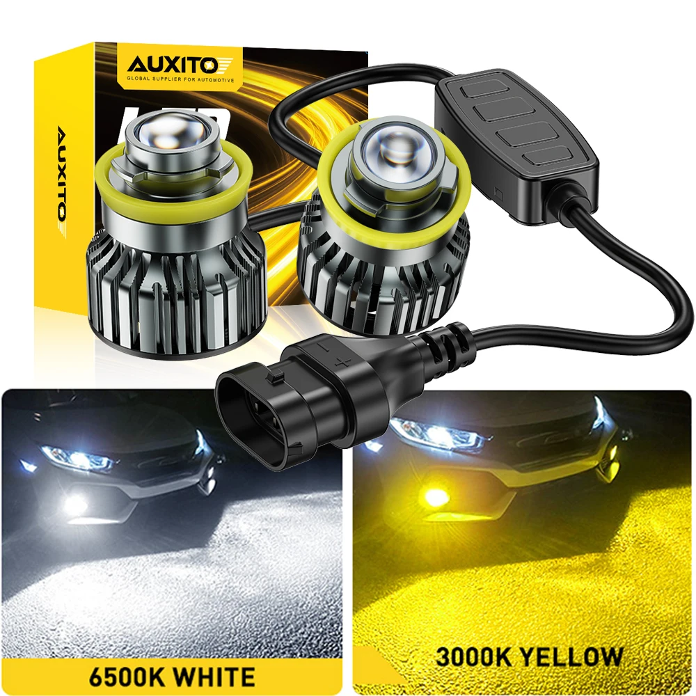 AUXITO 2Pcs H11 H8 LED Fog Light Bulb Laser Projector Lens White Yellow Canbus Turbo Cooling Fan Fog Lamp Driving Running Light
AUXITO 2Pcs H11 H8 LED Fog Light Bulb Laser Projector Lens White Yellow Canbus Turbo Cooling Fan Fog Lamp Driving Running Light