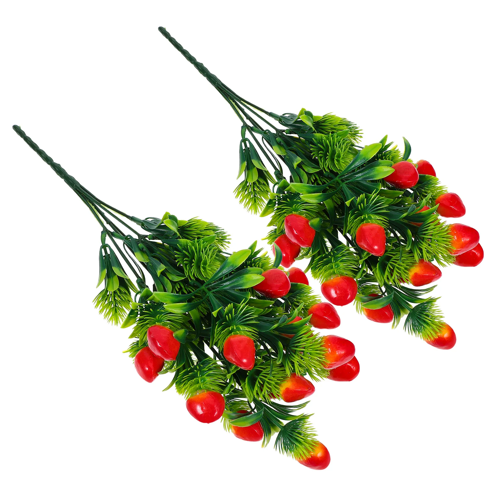 2pcs Artificial Strawberries with Stems Realistic Plastic Fruits Home Decor Bedroom Living Room Office Lifelike Design Vibrant
2pcs Artificial Strawberries with Stems Realistic Plastic Fruits Home Decor Bedroom Living Room Office Lifelike Design Vibrant