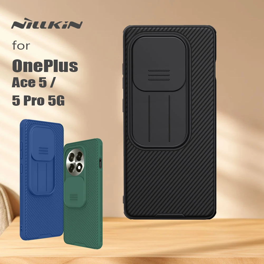 Чехол Nillkin для OnePlus Ace 5 Pro 5G, задняя крышка Camshield Pro Camera 360, защитные чехлы для объективов для one plus ace 5
Чехол Nillkin для OnePlus Ace 5 Pro 5G, задняя крышка Camshield Pro Camera 360, защитные чехлы для объективов для one plus ace 5