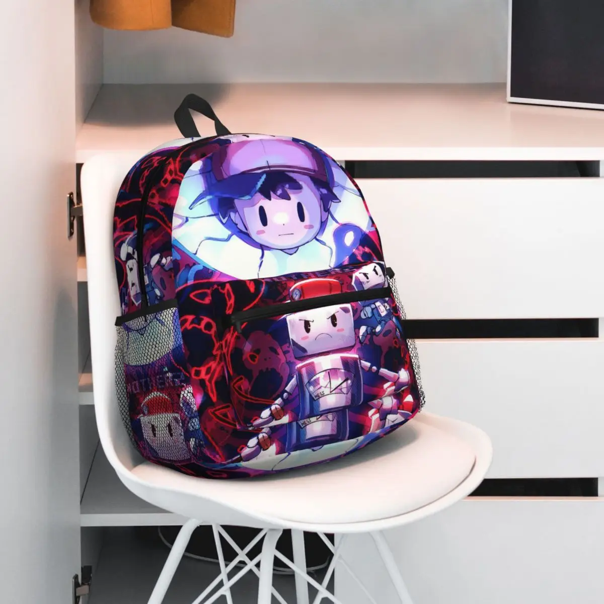 Студенческий рюкзак Earthbound, школьная сумка, походный дорожный рюкзак для мальчиков и девочек, модная сумка для книг, сумки на плечо
Студенческий рюкзак Earthbound, школьная сумка, походный дорожный рюкзак для мальчиков и девочек, модная сумка для книг, сумки на плечо