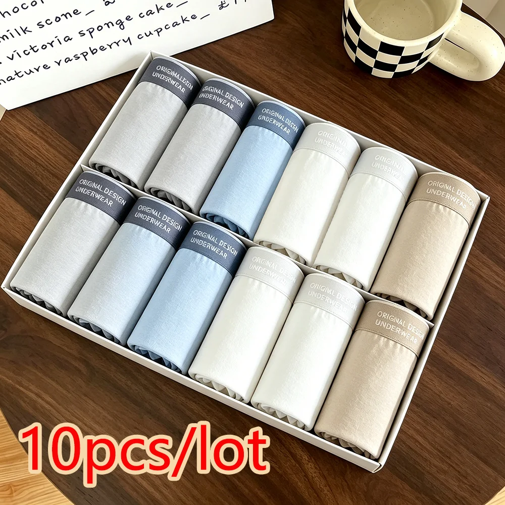 10 pieces of boxer underwear men's panties, underwear breathable boxers loose box, breathable and comfortable shorts trendy men
10 pieces of boxer underwear men's panties, underwear breathable boxers loose box, breathable and comfortable shorts trendy men