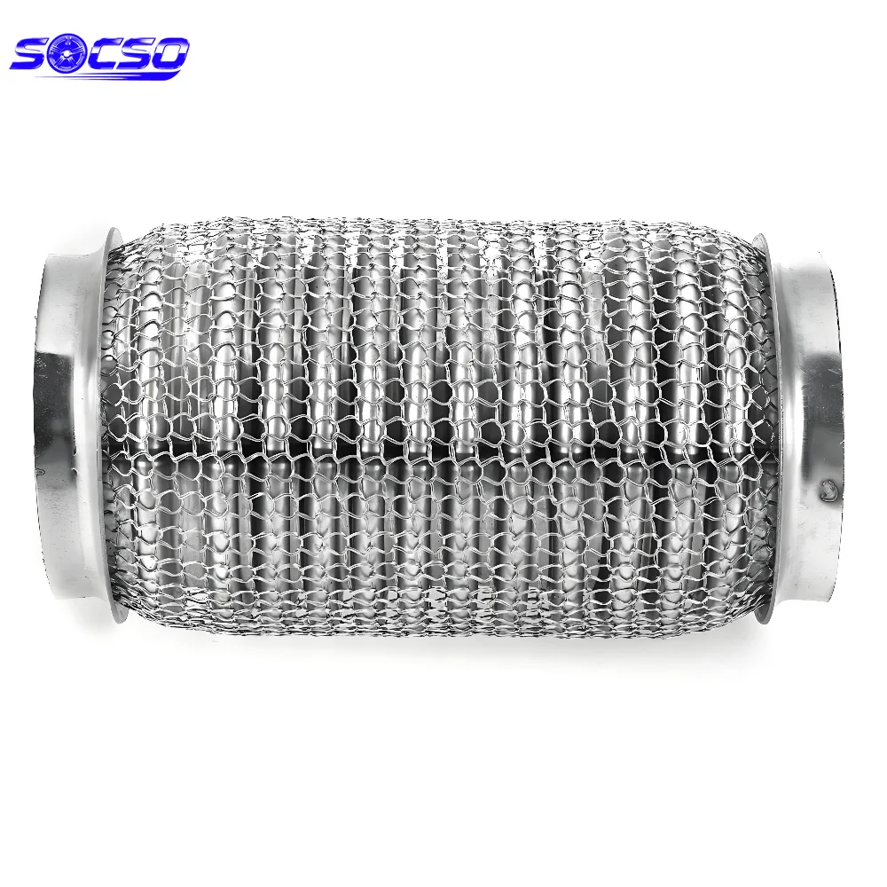 Universal Multilayer Bellows Stainless Steel Exhaust Flexible Pipe with Inner Braid Interlock Tubo Flexible Exhaust System
Universal Multilayer Bellows Stainless Steel Exhaust Flexible Pipe with Inner Braid Interlock Tubo Flexible Exhaust System